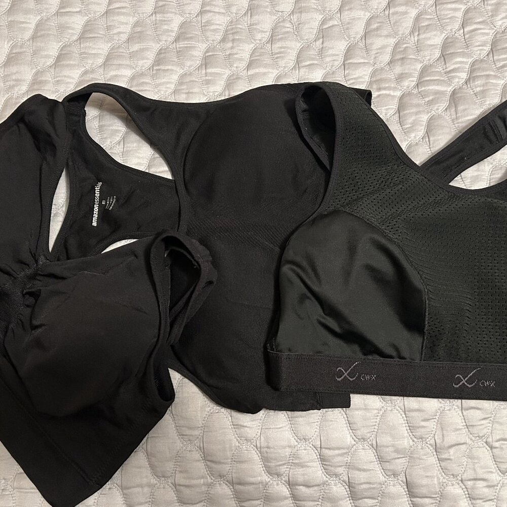 Sports Bras - Bundle - 2 Medium, 1 Large - New, Never Worn